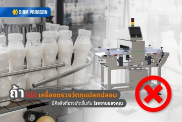 ถ้าไม่มีเครื่องตรวจวัตถุแปลกปลอม นี่คือสิ่งที่อาจเกิดขึ้นกับโรงงานของคุณ