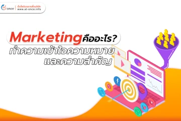 Marketing คืออะไร? ทำความเข้าใจความหมายและความสำคัญ