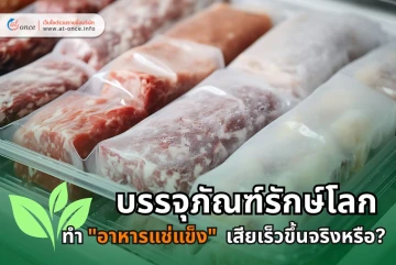 บรรจุภัณฑ์รักษ์โลกทำ "อาหารแช่แข็ง" เสียเร็วขึ้นจริงหรือ? เจาะลึกทางรอดเรื่อง Shelf Life และ Freezer Burn สำหรับโรงงานอุตสาหกรรม