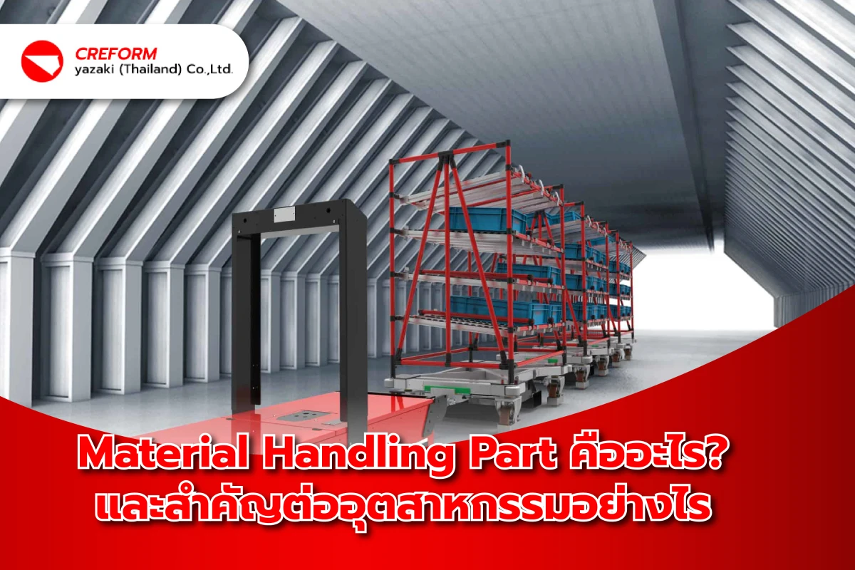 Material Handling Part คืออะไร? และสำคัญต่ออุตสาหกรรมอย่างไร - Blog Image