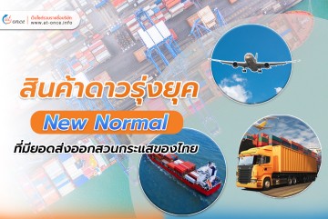 สินค้าดาวรุ่งยุค New Normal ที่มียอดส่งออกสวนกระแสของไทย