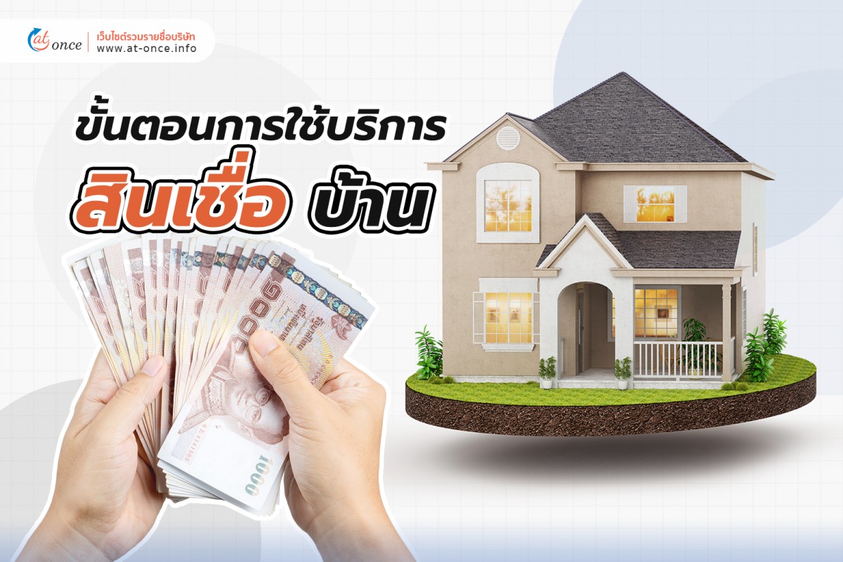 ขั้นตอนการใช้บริการสินเชื่อบ้าน