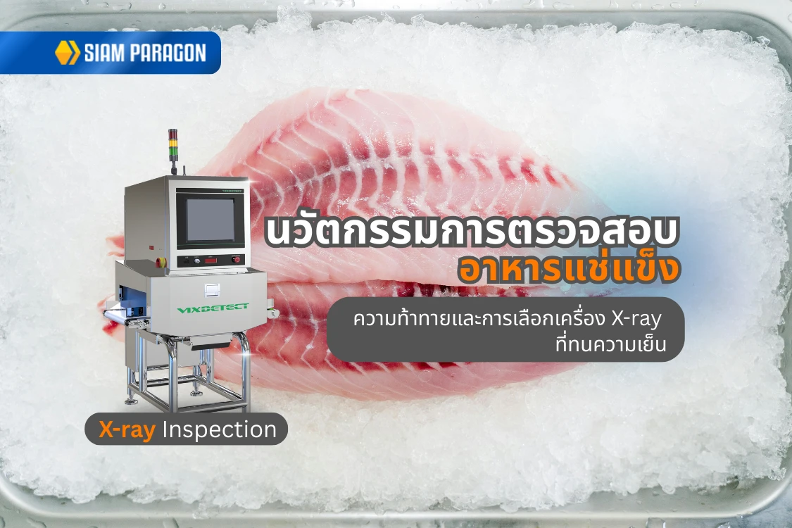 นวัตกรรมการตรวจสอบอาหารแช่แข็ง: ความท้าทายและการเลือกเครื่อง X-ray ที่ทนความเย็น