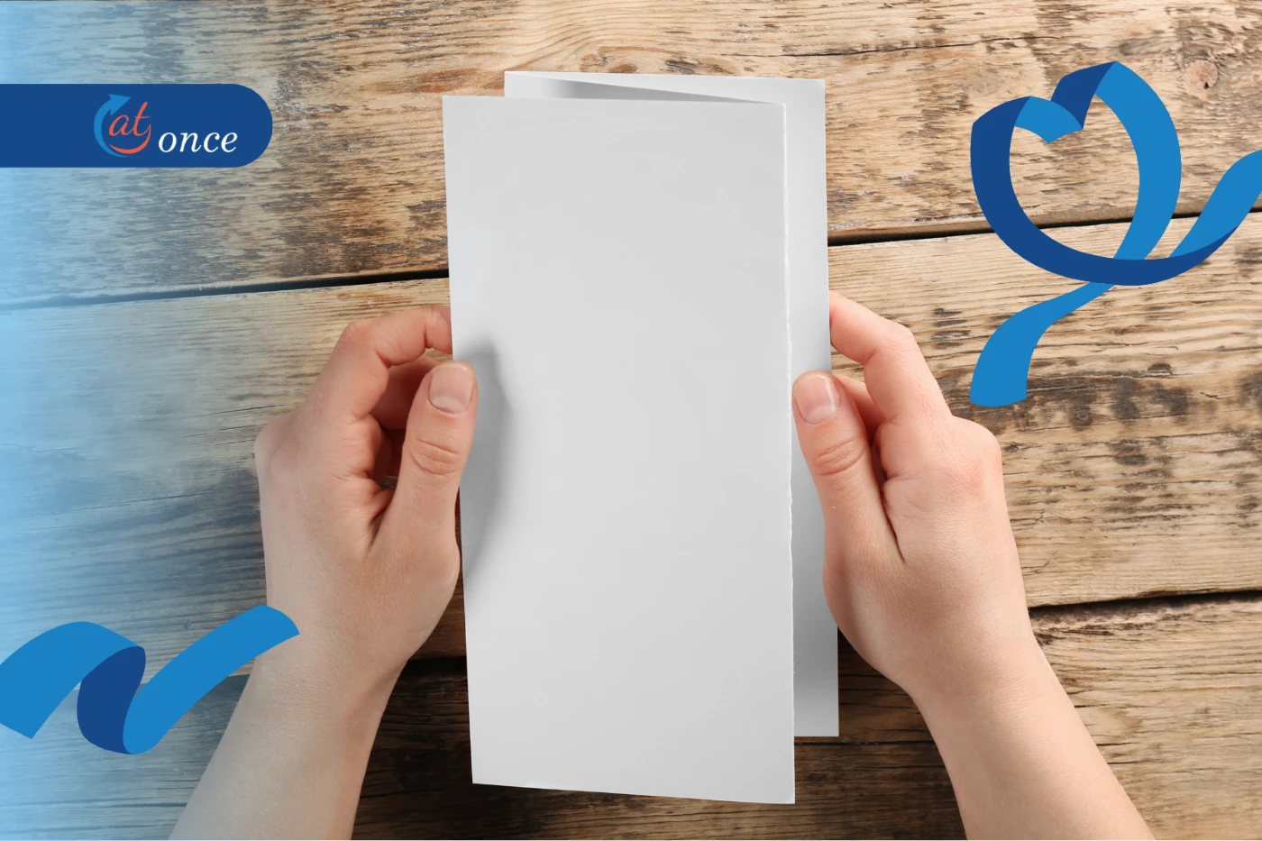 ทำแผ่นพับ