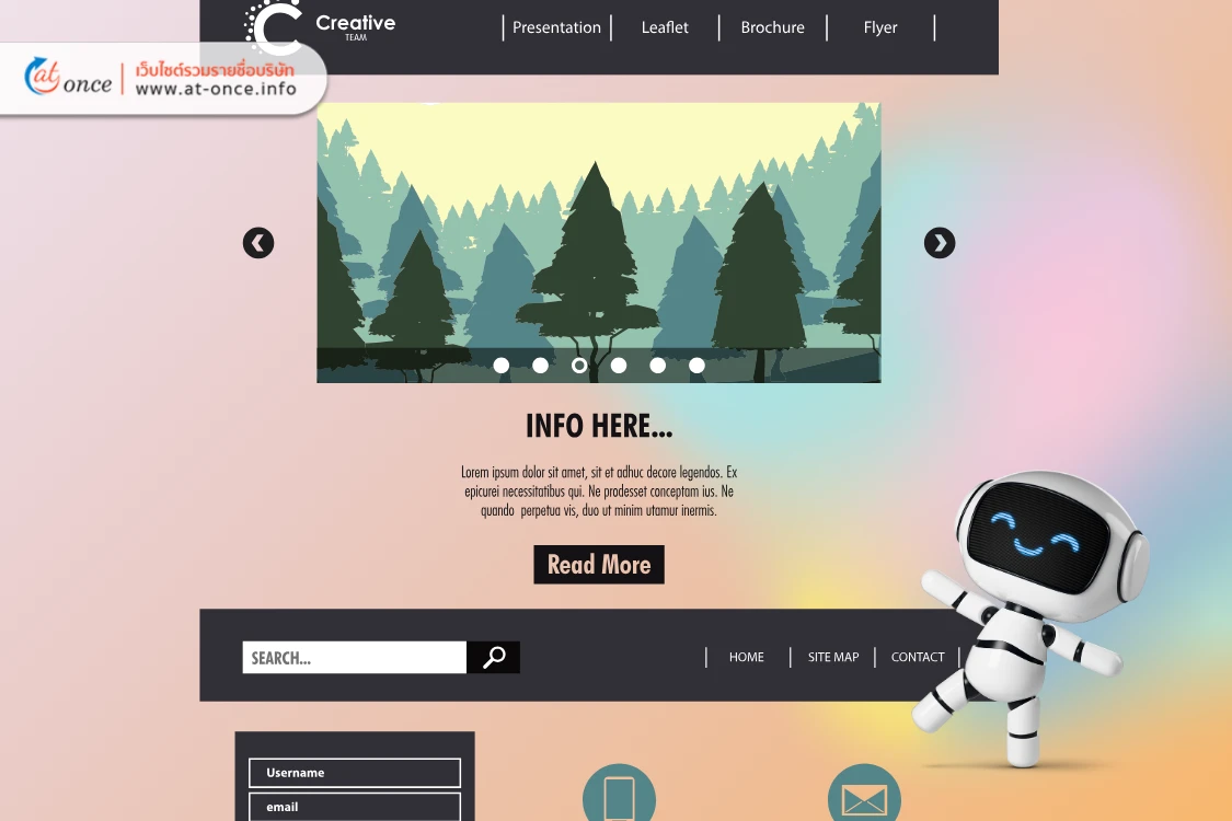 AI พัฒนาเว็บไซต์