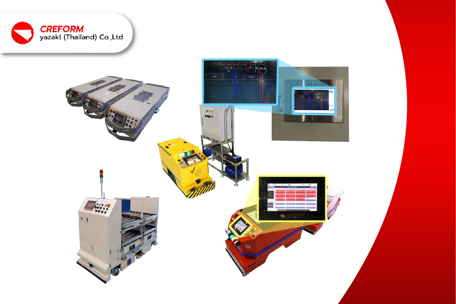 รถ AGV สำหรับขนส่งสินค้าในโรงงาน ประหยัดแรงงาน คุ้มค่าสำหรับระบบคลัง