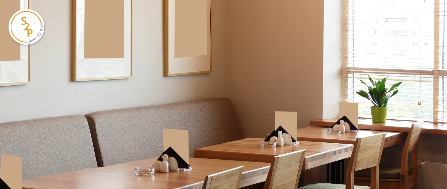 จัดโต๊ะร้านอาหารให้เข้ากับเทศกาล Tentcard และ Wobble ป้ายเด้ง ช่วยโปรโมทเมนูพิเศษ