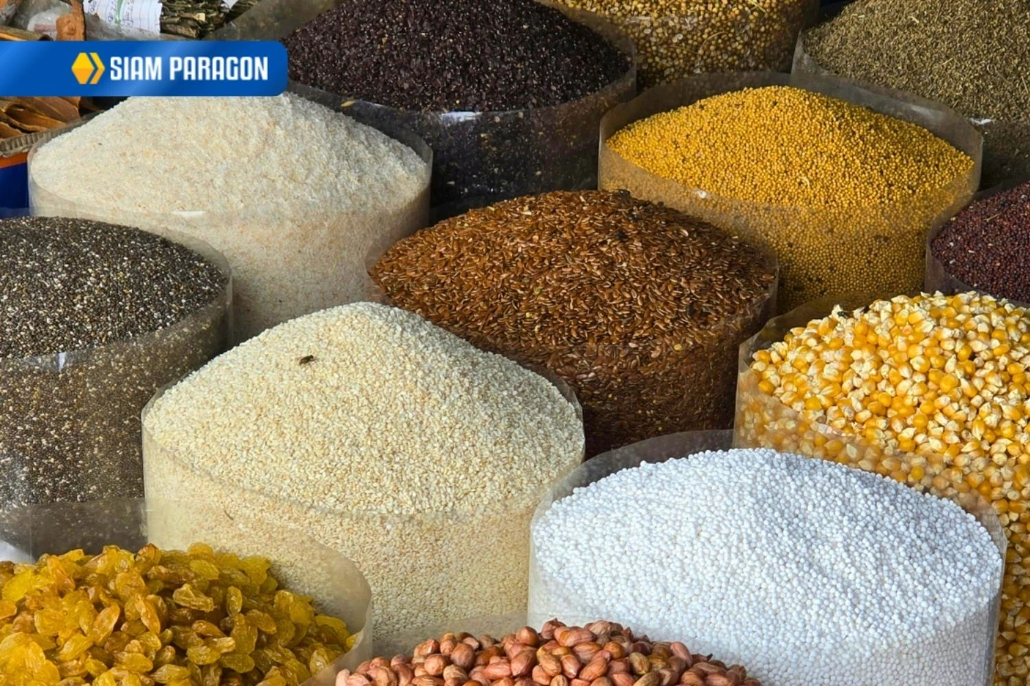 ผลไม้อบแห้งและธัญพืช: จัดการกับ 