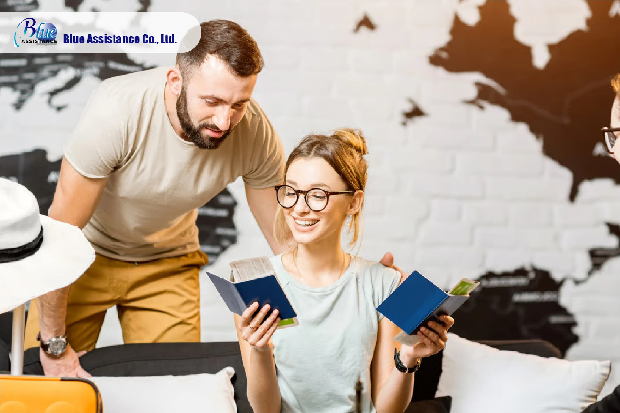 วิธีการย้ายตราประทับและ Work Permit