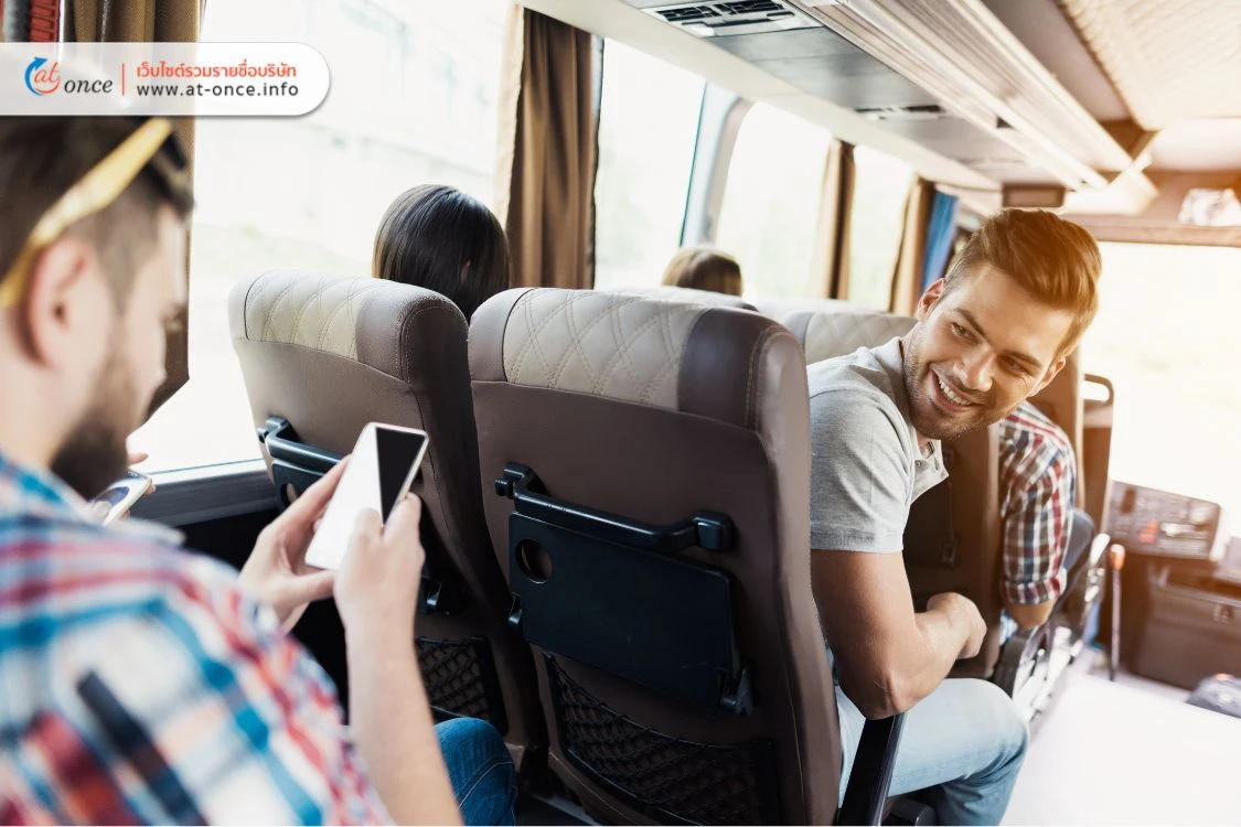 man-chat-with-friend-in-coach