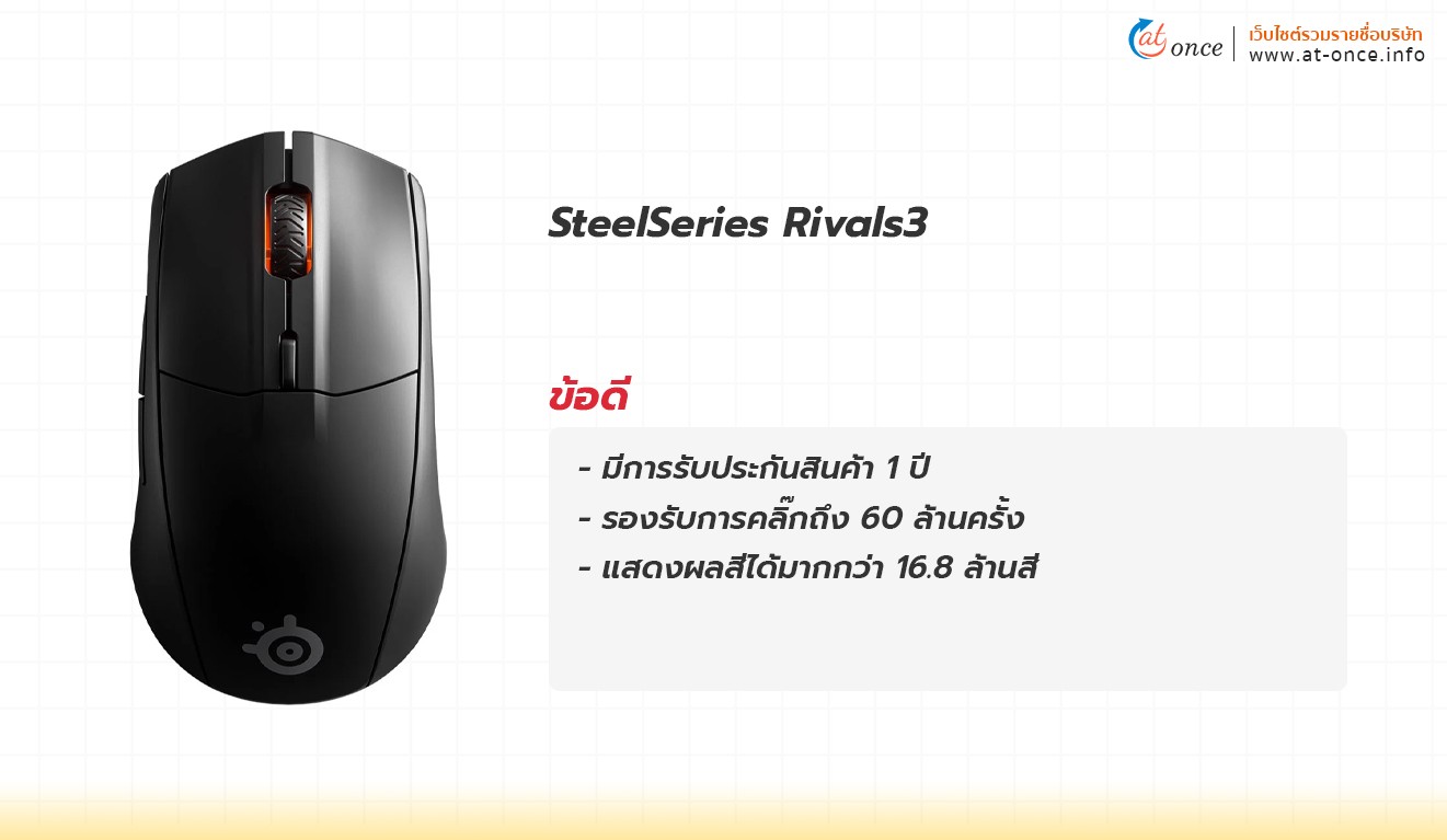 SteelSeries Rivals3