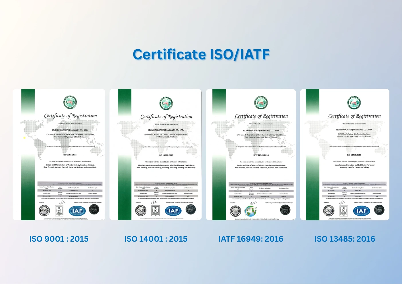 โรงงานส่วนประกอบรถยนต์