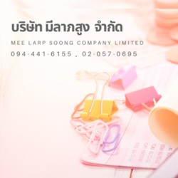 บริษัท มีลาภสูง จำกัด - รับจัดตั้งบริษัท