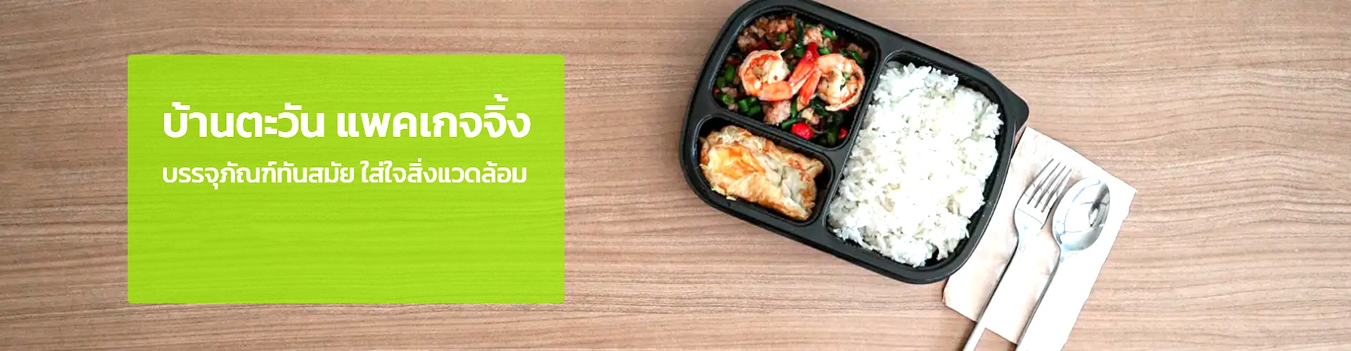 บริษัท บ้านตะวัน แพคเกจจิ้ง จำกัด - Cover Image